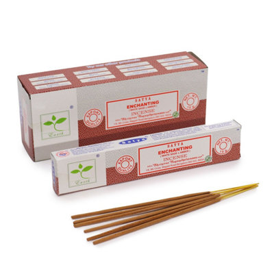 Satya Incense 15GEnchanting White Sage & Amber For Meditation & Relaxation from B&Q