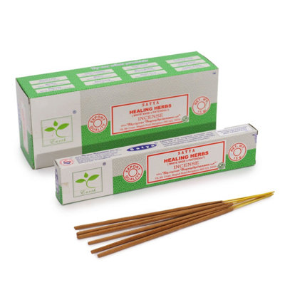 Satya Incense 15GHealing Herbs With White Sage & Patchouli from B&Q