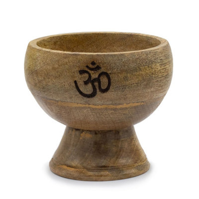 Large Om Ritual Incense Cone Holder11X6CmAsh Catcher & Decor