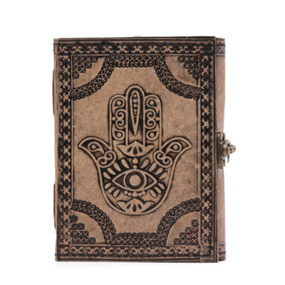 Hamsa Esoteric NotebookAntique Grey200 Pages17.5X12.5Cm from B&Q