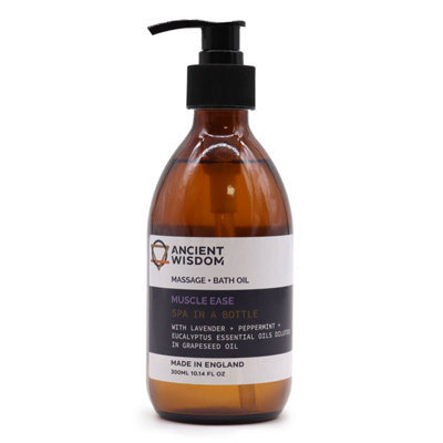 Muscle Ease Aromatherapy Massage & Bath Oil 300MlRelax & Relieve Tension
