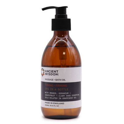 Kdmd Amber Toning & Firming Aromatherapy Massage & Bath Oil 300Ml In - Image 6