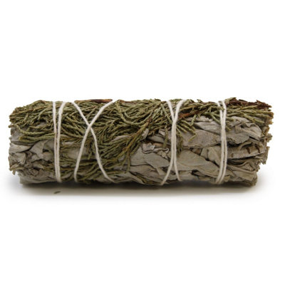White Sage & Juniper Smudge Stick10Cm For Cleansing & Purification from B&Q