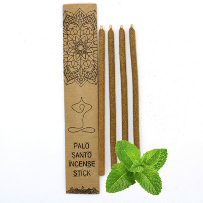 Peppermint Palo Santo Incense SticksRefreshing & Uplifting Aromatherapy from B&Q