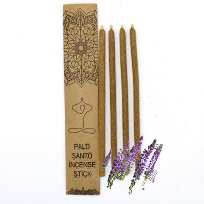  - Palo Santo Large Incense SticksRich Earthy & Woody Aroma For Calm & Elegance