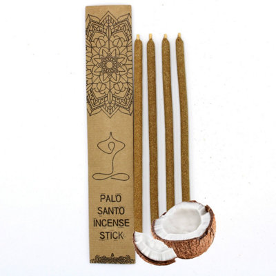 Coconut Palo Santo Incense SticksLong-LastingRelaxing Aroma from B&Q