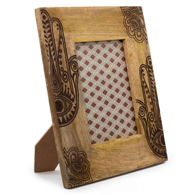 Hansa Black Mango Wood Picture Frame For 13X18Cm Photos from B&Q