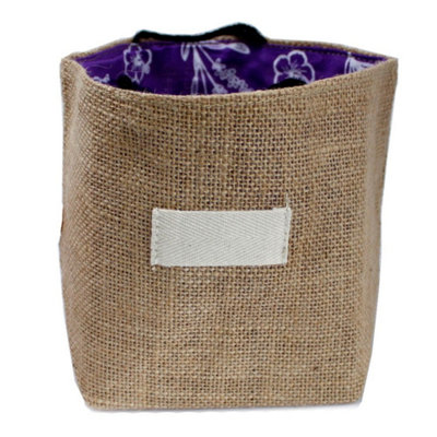  - Natural Jute Gift Bag With Cotton LiningLarge & Eco-Friendly