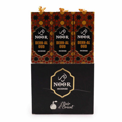 Noor Oud IncensePremium Deep Oud Scent For Meditation & Ambiance from B&Q