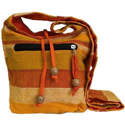 Nepal Sling BagSunrise OrangeStylish Travel Accessory from B&Q
