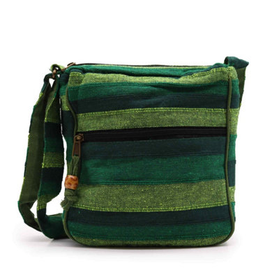 Nepal Sling Bag For Women & MenForest GreenAdjustable Strap from B&Q