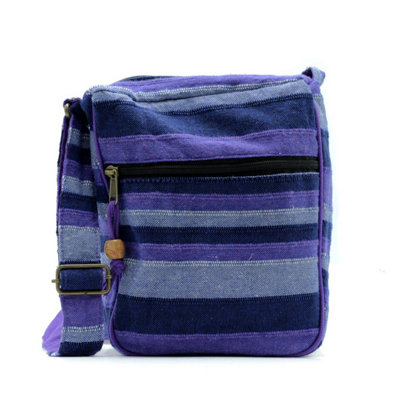 Large Nepal Sling Bag With Adjustable StrapDeep Sea Blues from B&Q
