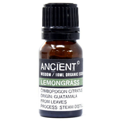  - Organic Lemongrass Essential Oil 10Ml For Aromatherapy & Skin