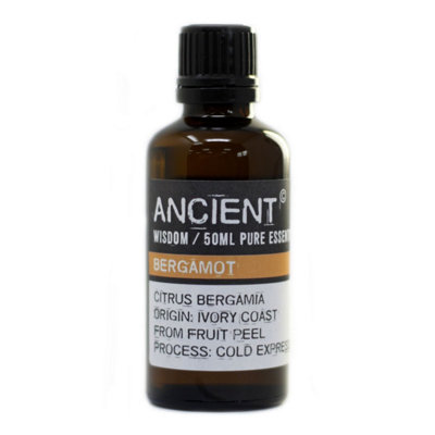  - Bergamot Essential Oil 50MlCold-Pressed Citrus For Aromatherapy & Skin Care