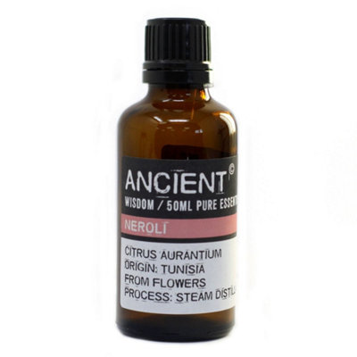Neroli Pure Essential Oil 50Ml Calming Skin & Therapeutic Benefits