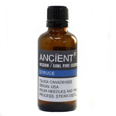 - Spruce Essential Oil 50MlNatural Relief For Muscle & Respiratory Ailments