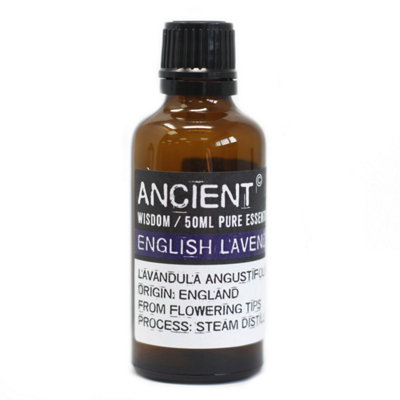 B&Q English Lavender Essential Oil 50Ml - Aromatherapy & Fragrance