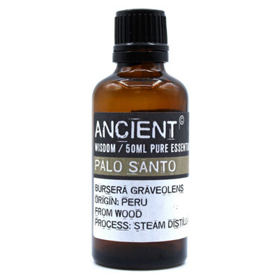  - Palo Santo Essential Oil 50MlUpliftingPurifyingCalming Aromatherapy