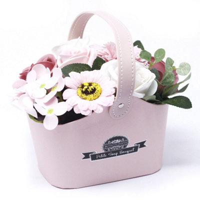 Kdmd Pink Peaceful Bath Blossom Petite Rose Bouquet - Image 6