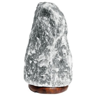 Himalayan Natural Salt Lamp 3-5KgAir Purifying Crystal Night Light from B&Q
