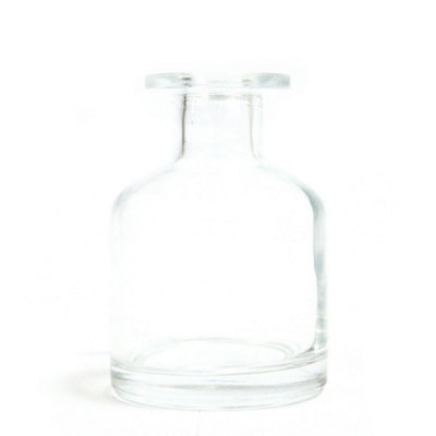 140Ml Clear Round Reed Diffuser Bottle For Aromatherapy & Home Fragrance from B&Q