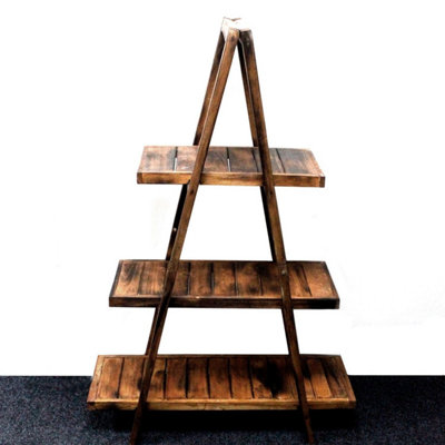 Folding A-Frame Display StandBrownMulti-Purpose Home & Retail Use from B&Q
