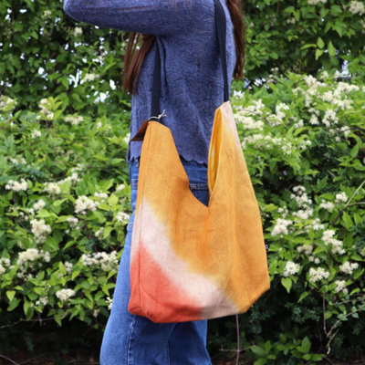  - Soft Blend Shoulder Tote In TurmericBrightSustainable & Stylish