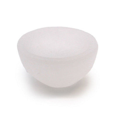 Selenite Round Bowl 6CmCrystal Display & Decorative Trinket Holder from B&Q