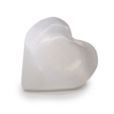 Selenite Heart CrystalHealingChakra & Spiritual Energy from B&Q