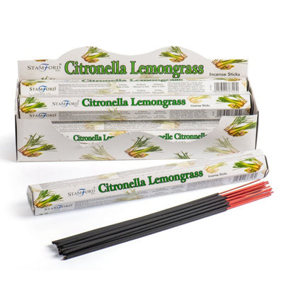 Citronella & Lemongrass Premium Incense For FreshUplifting Aromatherapy from B&Q