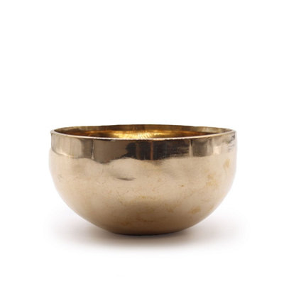 Handmade Bell-Metal Singing Bowl 13Cm550G For Meditation & Sound Therapy from B&Q