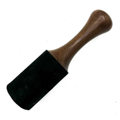 Large Wooden King Stick 22X6Cm For Singing Bowls & Gongs from B&Q