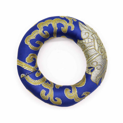  - Blue 10Cm Hoop Cushion For 12-14Cm Singing BowlsSound & Surface Protection