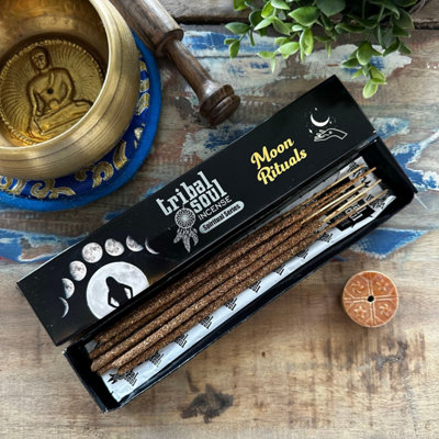 Tribal Soul Incense & Moon Ritual Ceramic Holder Set from B&Q