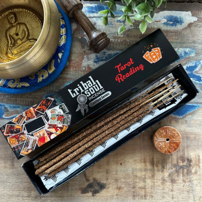 Tribal Soul Incense & Ceramic Holder For Tarot Readings from B&Q