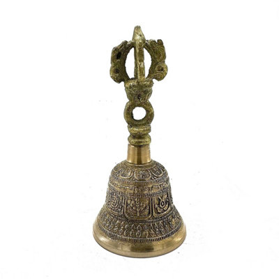 Medium Tibetan Tingsha Bell For Meditation & Spiritual Practice from B&Q