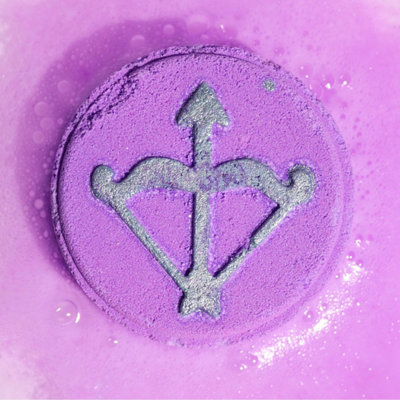 Zodiac Bath Fizzers SetSagittarius Turquoise FragranceCitrus & Floral Notes from B&Q