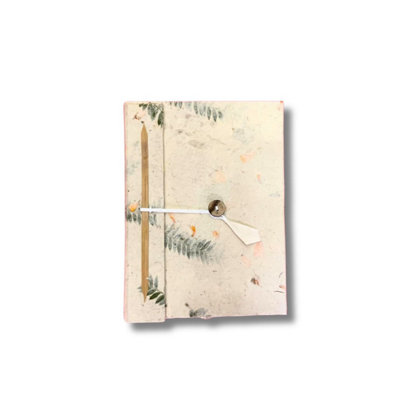 Med Lokta Mixed Flowers Notebook 15X12Cm45 PagesUnique Gift from B&Q