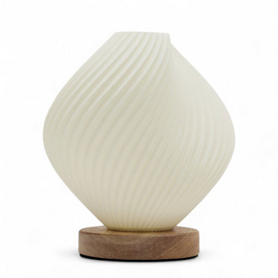 Shell Twisted Usb Lamp3 Brightness SettingsElegant Design from B&Q