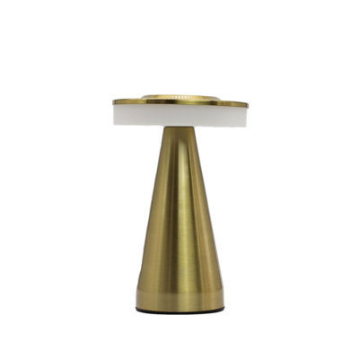 Touch Lamp Tall Stem Copper Usb Rechargeable 400WElegant & Bright from B&Q