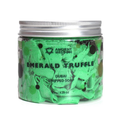 Kdmd Emerald Dubai Whipped Cream Soap Truffle 120G - Image 6