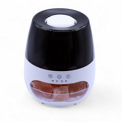  - Salt Stone Flame Effect Aroma Diffuser With Color Change & Timer