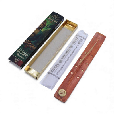 Nirvana Banjara Buddha IncenseNatural Aromatherapy For Yoga & Peace from B&Q