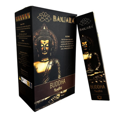 Banjara Buddha IncenseSacred Bodhi Tree AromaHandmade 12 Sticks from B&Q