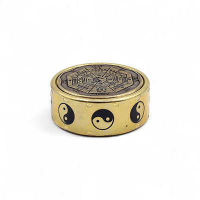 Kdmk Feng Shui Fortune Bagua Energy Disc Balance Clarity & Stress Relief - Gold - Image 3