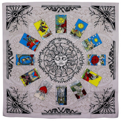 Tree Of Life Tarot ClothSacred 75X75Cm Reading Mat from B&Q