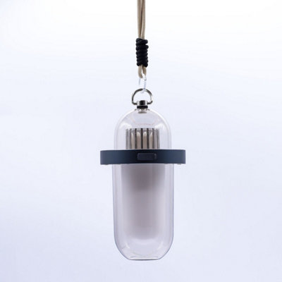 Outdoor Flame Effect LampUsb-C RechargeableMulti-ColorWhite from B&Q