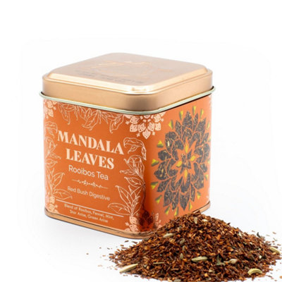Caffeine Free Rooibos Digestive Herbal Tea Tin