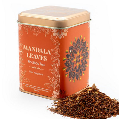 50G Four Kingdoms Rooibos Tea Blend Spiced Apple & Coconut Infusion from B&Q