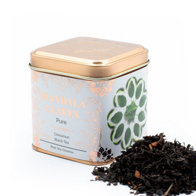  - Cinnamon Black Tea Aromatic Cozy & Rich 50G Tin